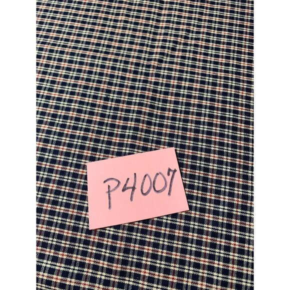 Plaid Cotton Fabric 1/2 Yard 62" Wide Checkered Pattern For Sewing & Crafts - Picture 4 of 4